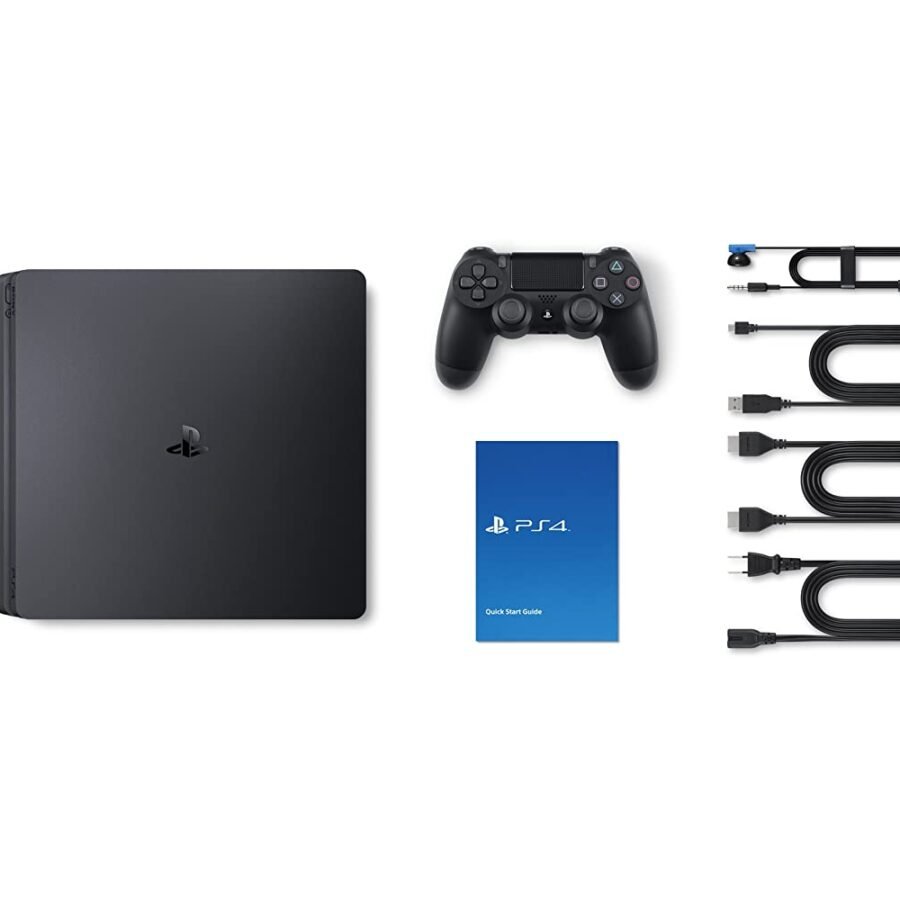 PS4 1TB Slim Bundled with SpiderMan, GTSport, Ratchet & Clank And PS Plus 3Months