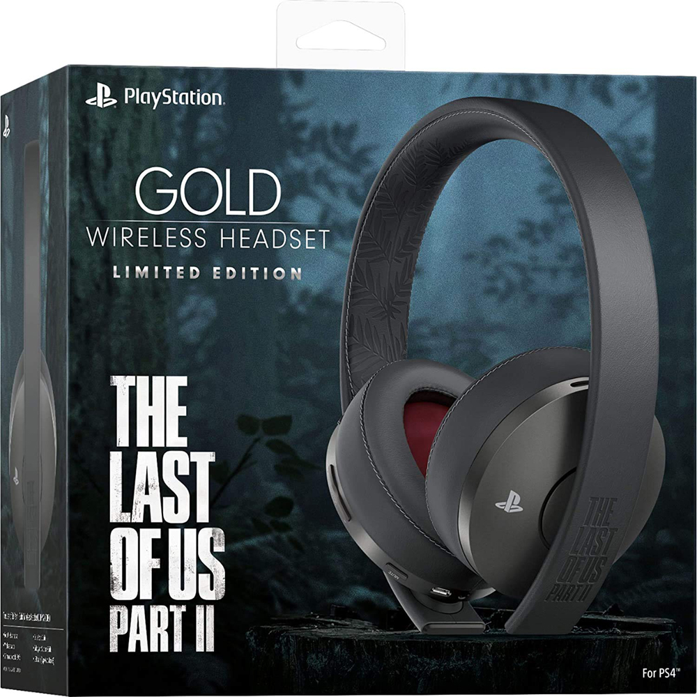 Playstation Gold Wireless Headset The Last of Us Part II Limited