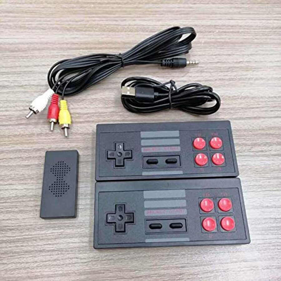 Wireless TV Video Game Set 8 Bit System AVOut TV Video Game Players 2