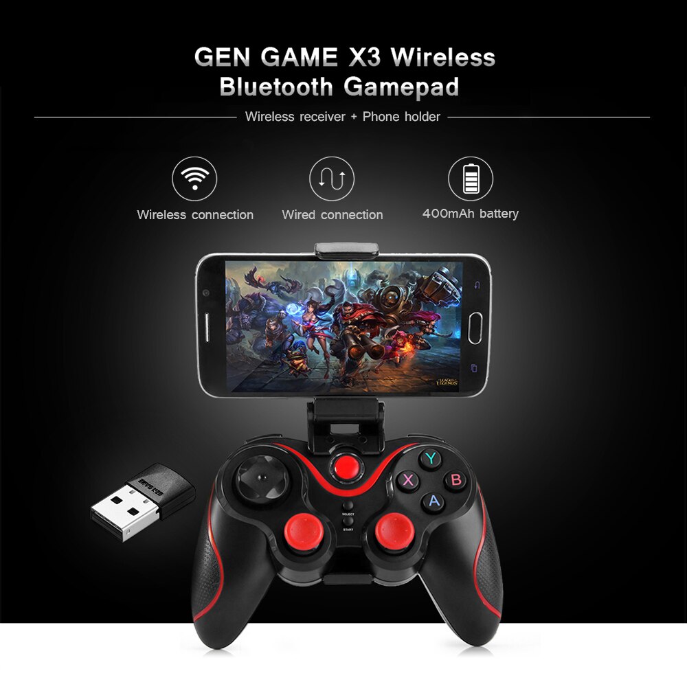 X3 Wireless Controller Support for Andriod Phone Smart Box Smart TV