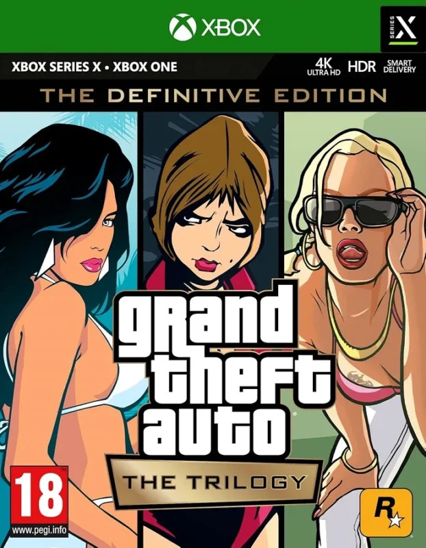 Grand Theft Auto GTA Trilogy The Definitive Edition XBOX