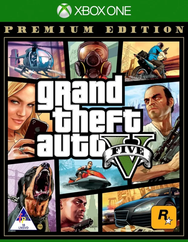 Grand Theft V GTA 5 Premium Edition XBOX ONE