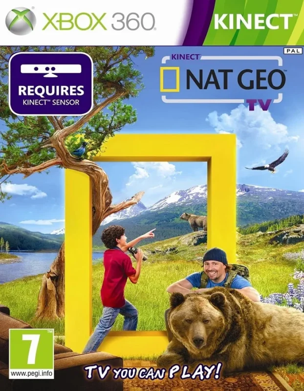 Kinect Nat Geo TV Xbox 360