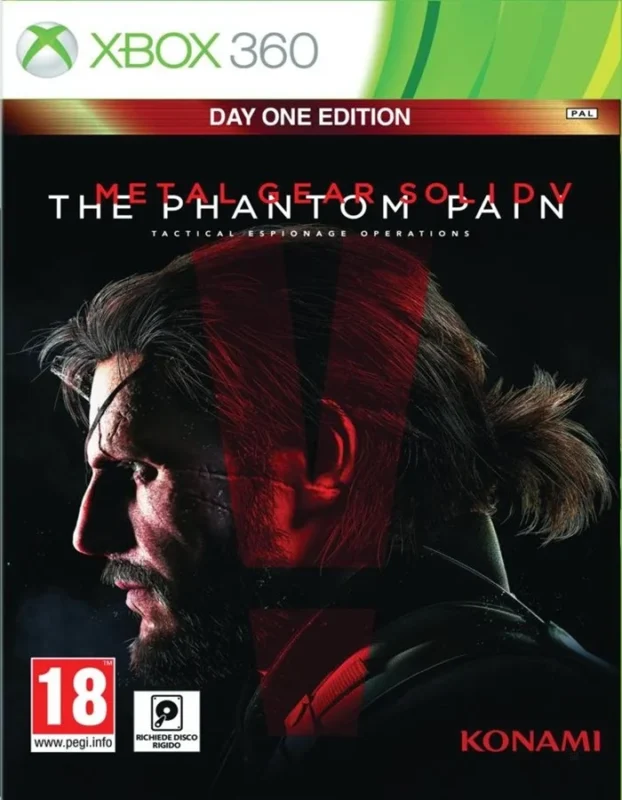 Metal Gear Solid V (5) The Phantom Pain Day 1 Edition Xbox 360 (Preowned)