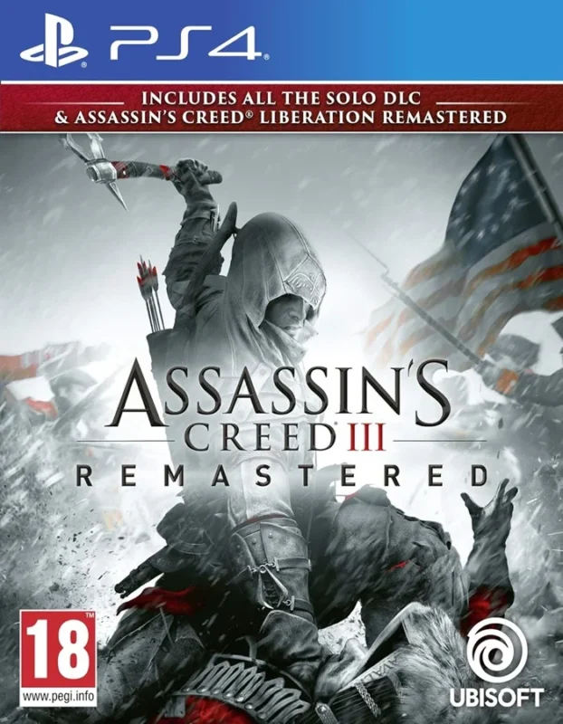 Assassins Creed 3 Remastered PS4 (Preowned)