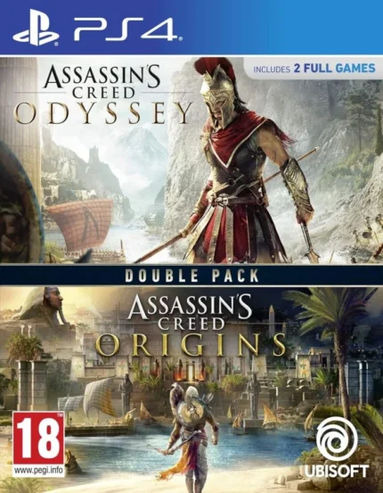 Assassins Creed Origins & Odyssey Double Pack PS4