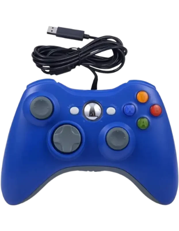 Xbox 360 Wired Controller Xbox 360/PC Windows 7/8/10 Blue