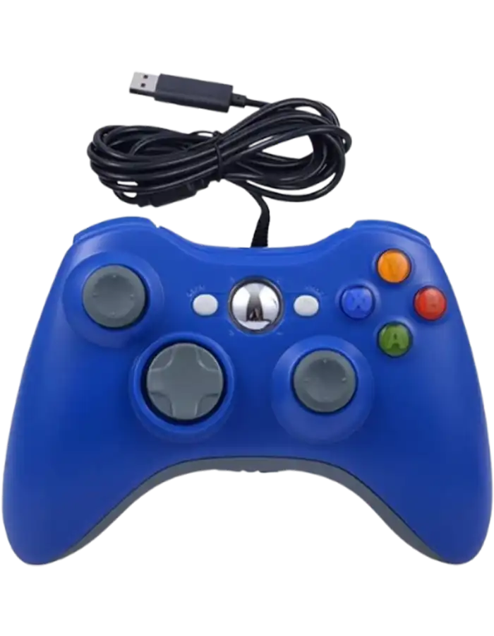 Xbox 360 Wired Controller Xbox 360/PC Windows 7/8/10 Blue Xbox 360 Wired Controller Xbox 360/PC Windows 7/8/10 Blue