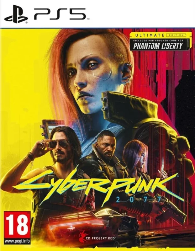 Cyberpunk 2077 Phantom Liberty Ultimate Edition PS5