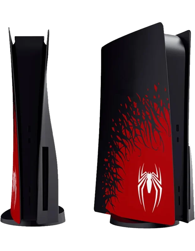 PS5 Faceplate Replacement Shell Spiderman Edition For PS5 Console Disc Version Two Side Shell Body