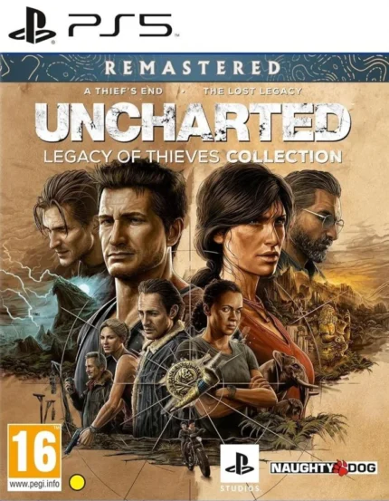 Uncharted Legacy Of Thieves collection PS5