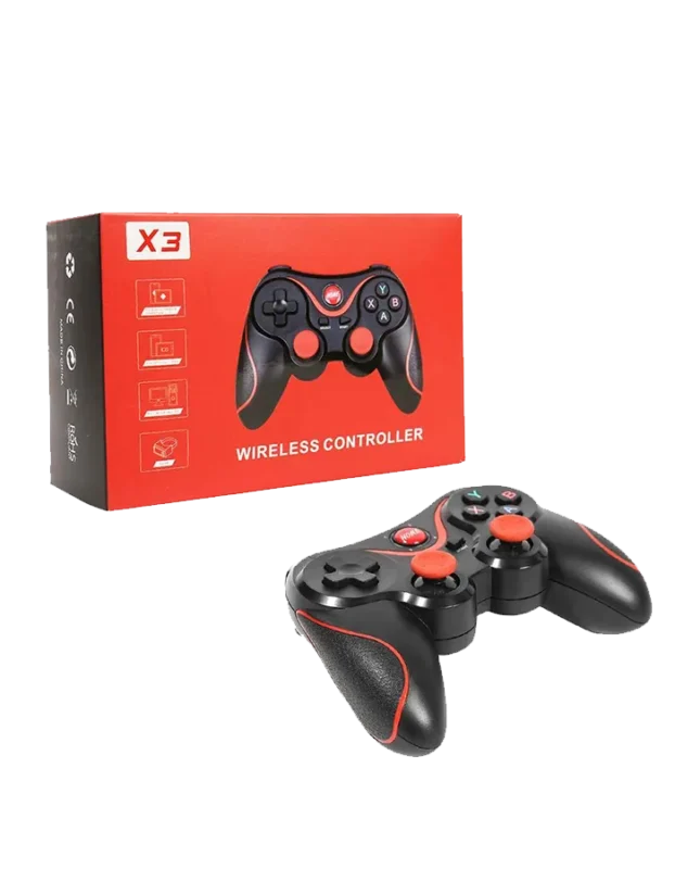 X3 Wireless Controller Support for Andriod Phone Smart Box Smart TV & PC Bluetooth Wireless Gamepad Controller