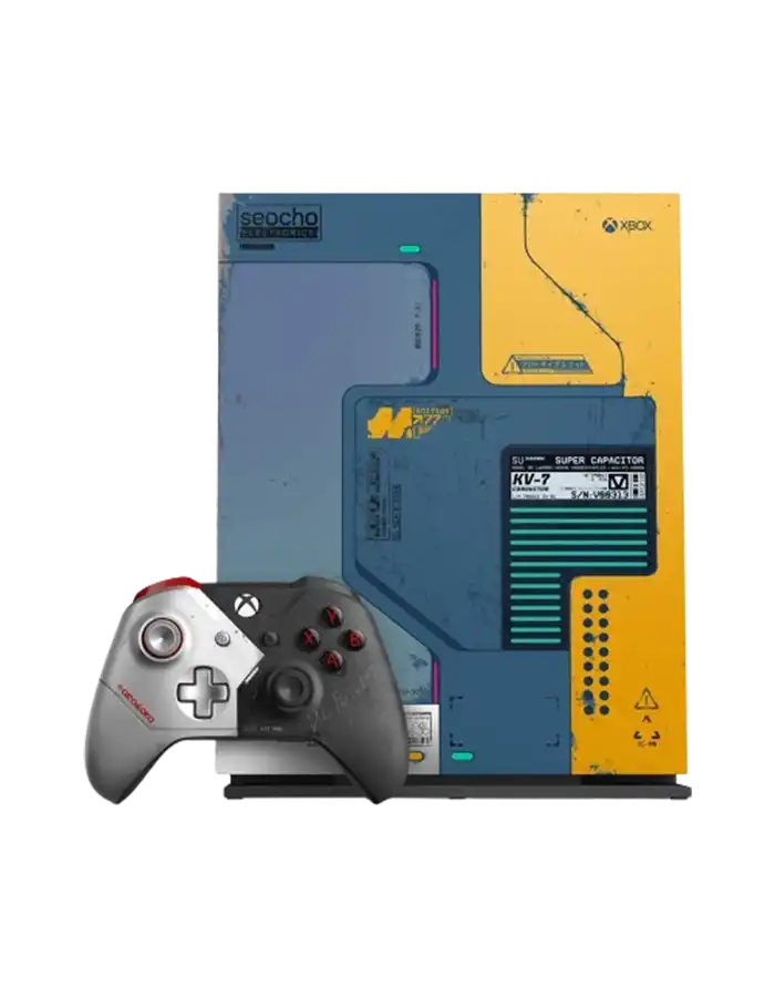 Xbox One X Cyberpunk 2077 Limited Edition Bundle 1TB (Preowned) Xbox One X Cyberpunk 2077 Limited Edition Bundle 1TB (Preowned)
