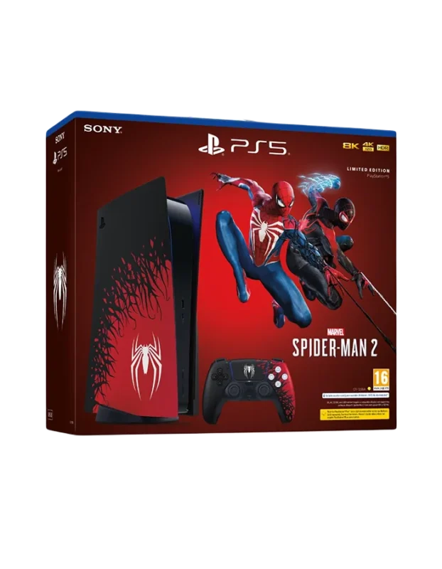 Sony PS5 Console - Marvel’s Spider-Man 2 Limited Edition Bundle (Preowned)