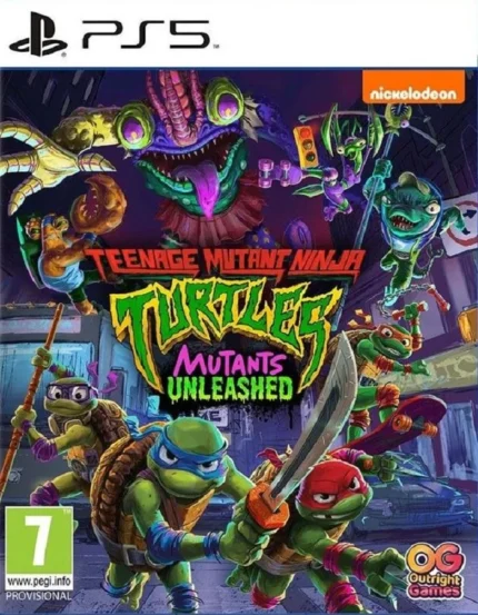 Teenage Mutant Ninja Turtles Mutants Unleashed PS5