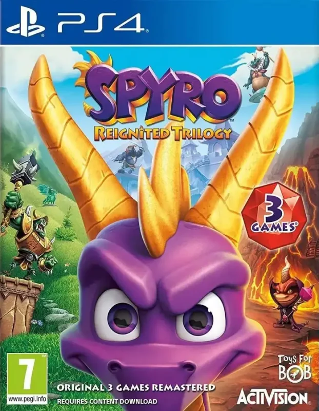 Spyro Reignited Trilogy PS4 (Preowned)