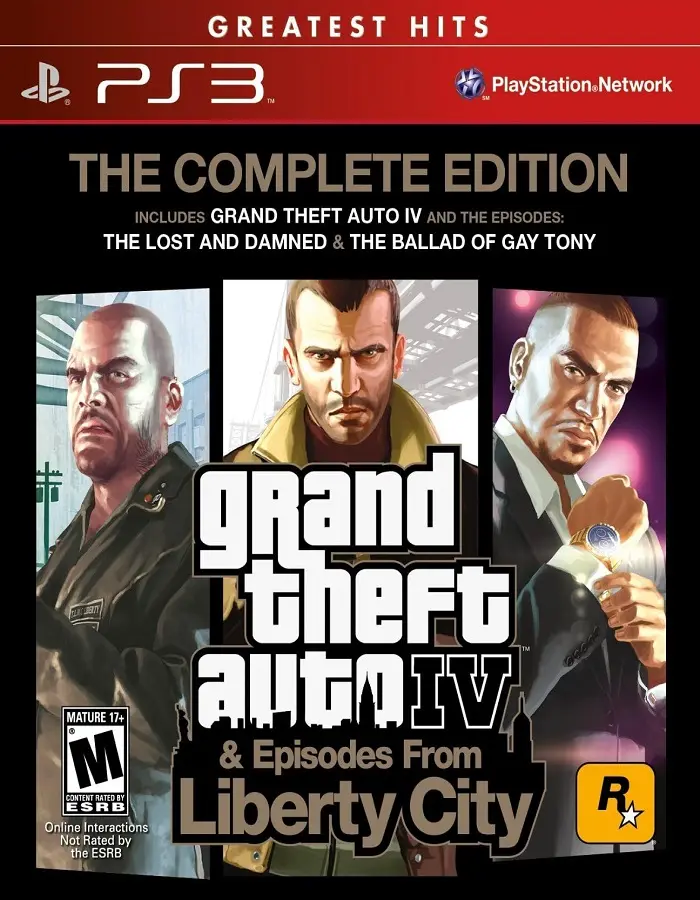Grand Theft Auto IV & Episodes from Liberty City Complete Edition - PS3 (Preowned) Grand Theft Auto IV & Episodes from Liberty City Complete Edition - PS3 (Preowned)