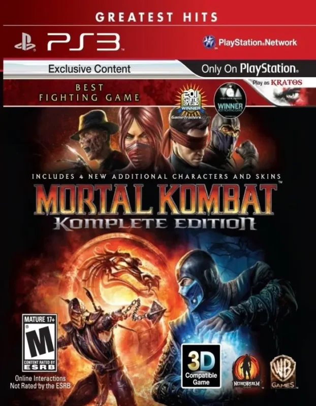 Mortal Kombat Komplete Edition - PS3 (Preowned)