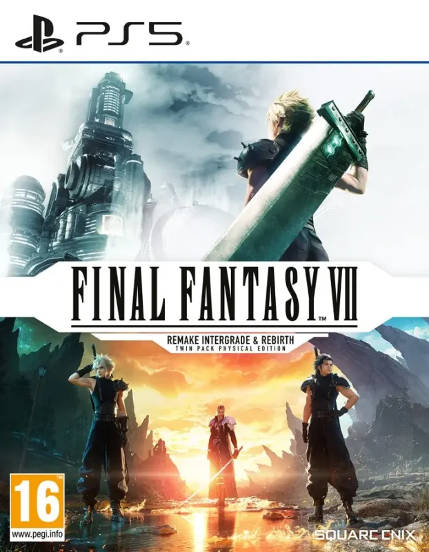 FINAL FANTASY VII REMAKE INTERGRADE & REBIRTH – Twin Pack Physical Edition - PS5