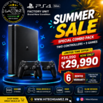 PS4 Slim 500GB Special Combo Pack – Summer Sale Offer