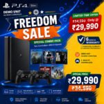 PS4 Slim 500GB Special Combo Pack – Freedom Sale Offer