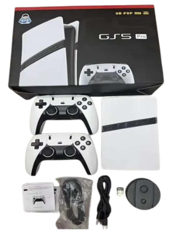 GS5 Pro 4K Wireless Retro Gaming Console | 30,000+ Built-in Games & 53 Emulators