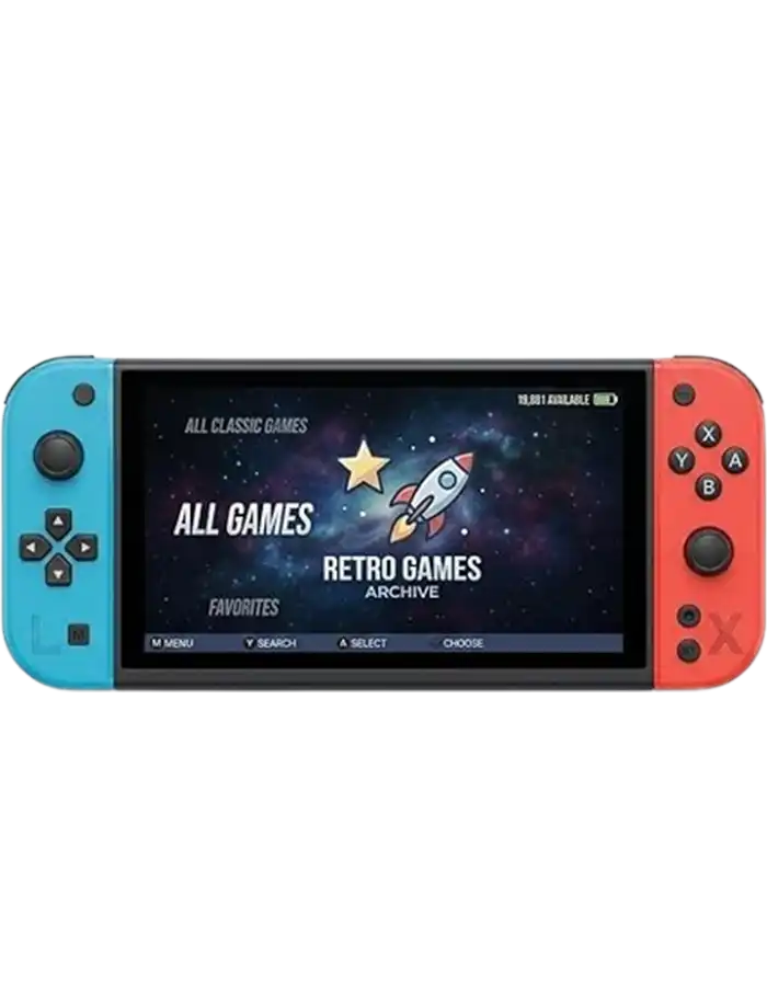 g90 G90 7 Inch Full HD Screen Video Game 21+ Emulator Professional Gaming Controller Handheld Console - Image 1