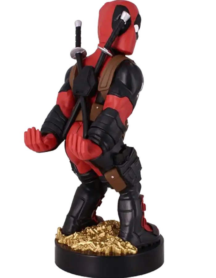 marv Marvel Deadpool Bringing Up The Rear Cable Guys Orginal Controller and Phone Holder - Image 1