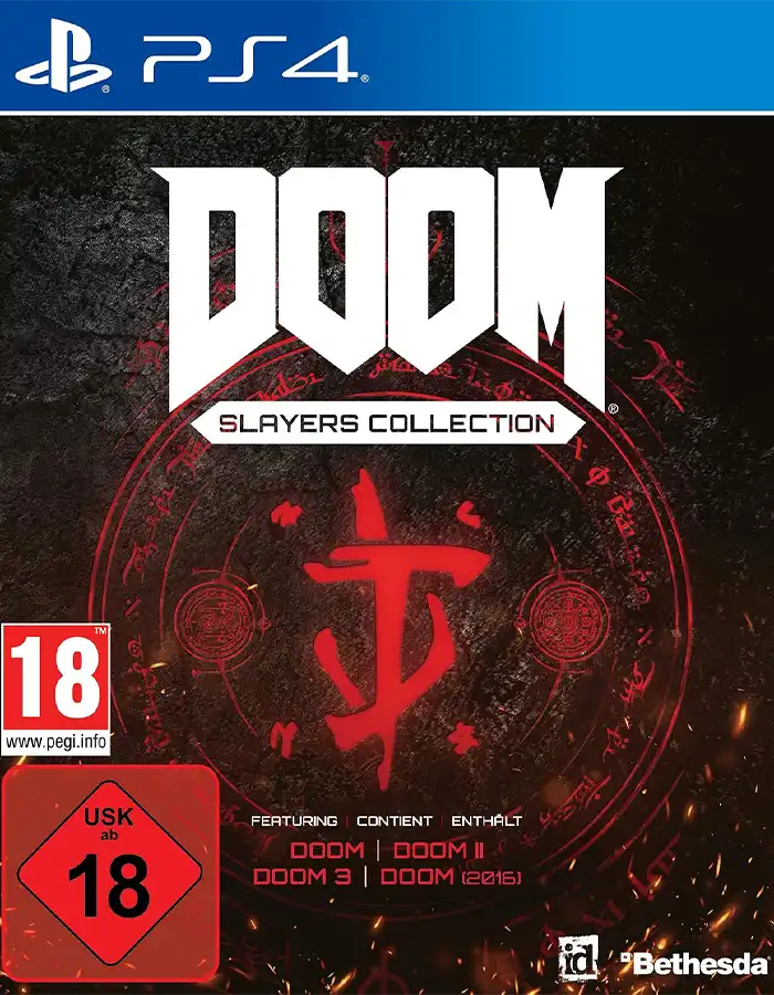 doom Doom Slayer Collection PS4 (Preowned) - Image 1