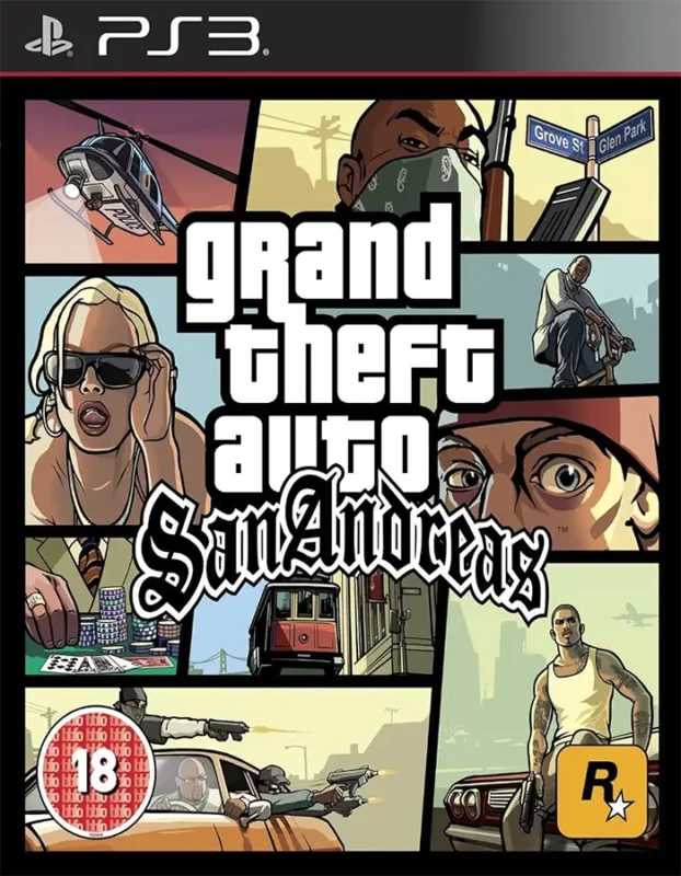 Grand Theft Auto: San Andreas PS3 (Preowned)