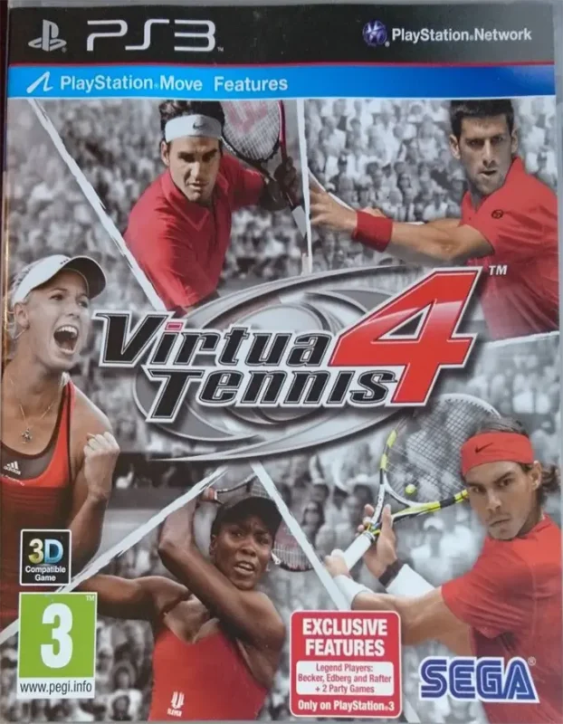 VIRTUA TENNIS 4 PS3 (PREOWNED)
