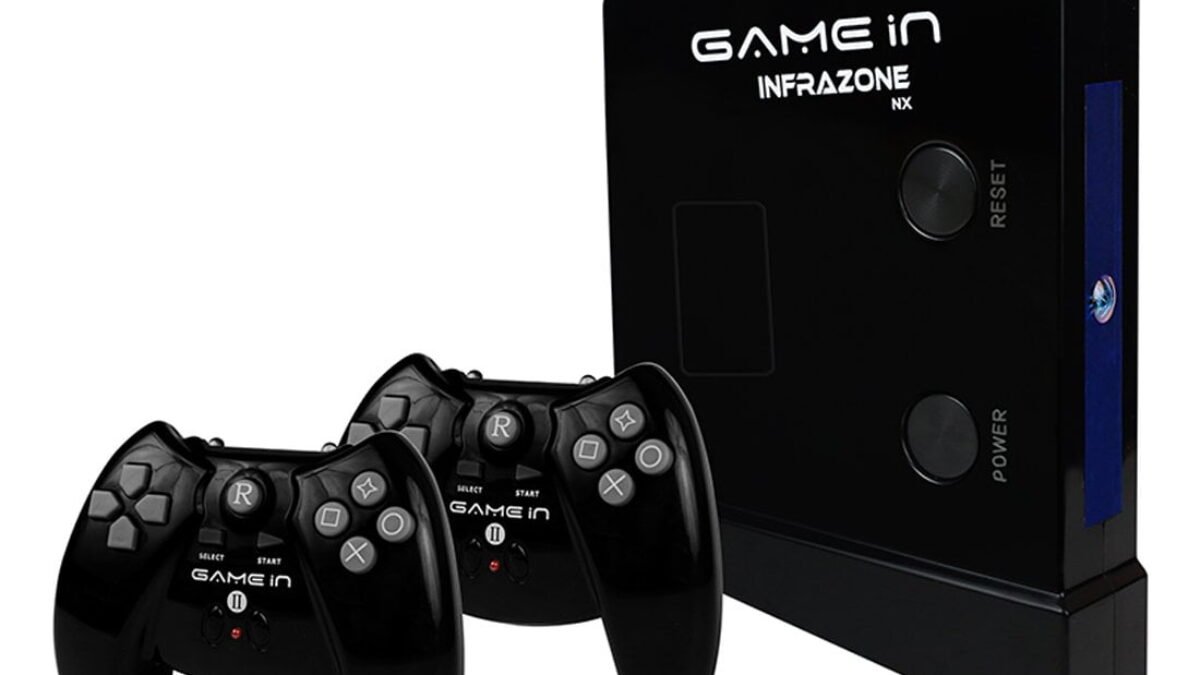 Mitashi GameIn Infrazone NX TV Gaming Console 8bit +2 cassettes