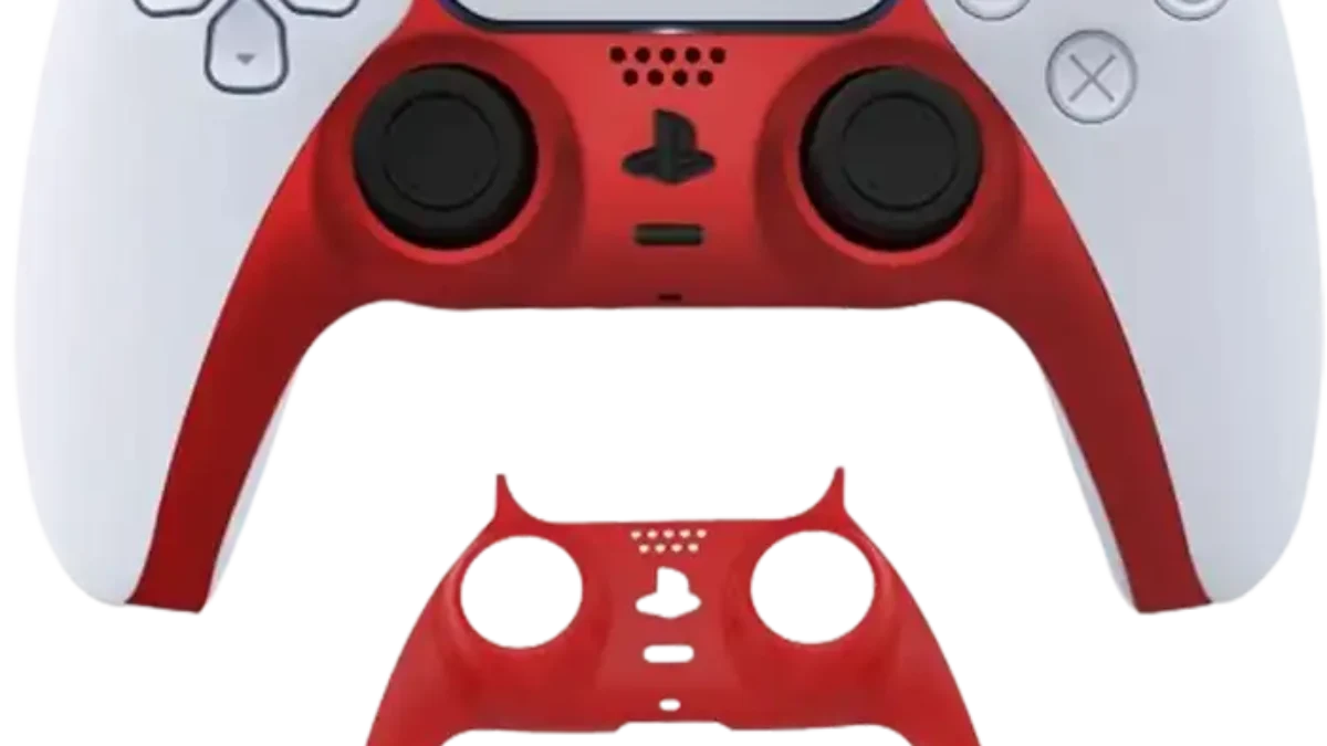 PS5 Controller Shell for PS5 DualSense Wireless Controller (RED