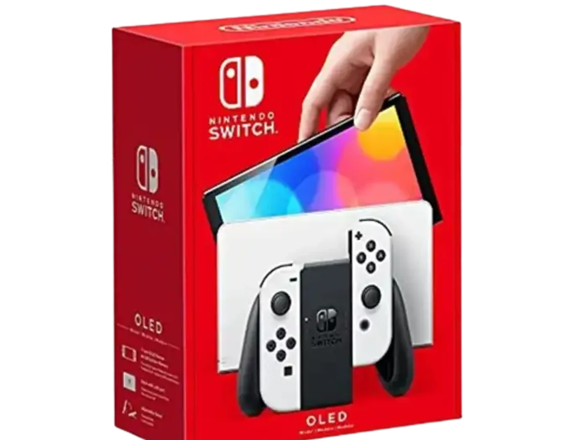 Nintendo Switch OLED White - Hitech Gamez | Buy Games Online in India