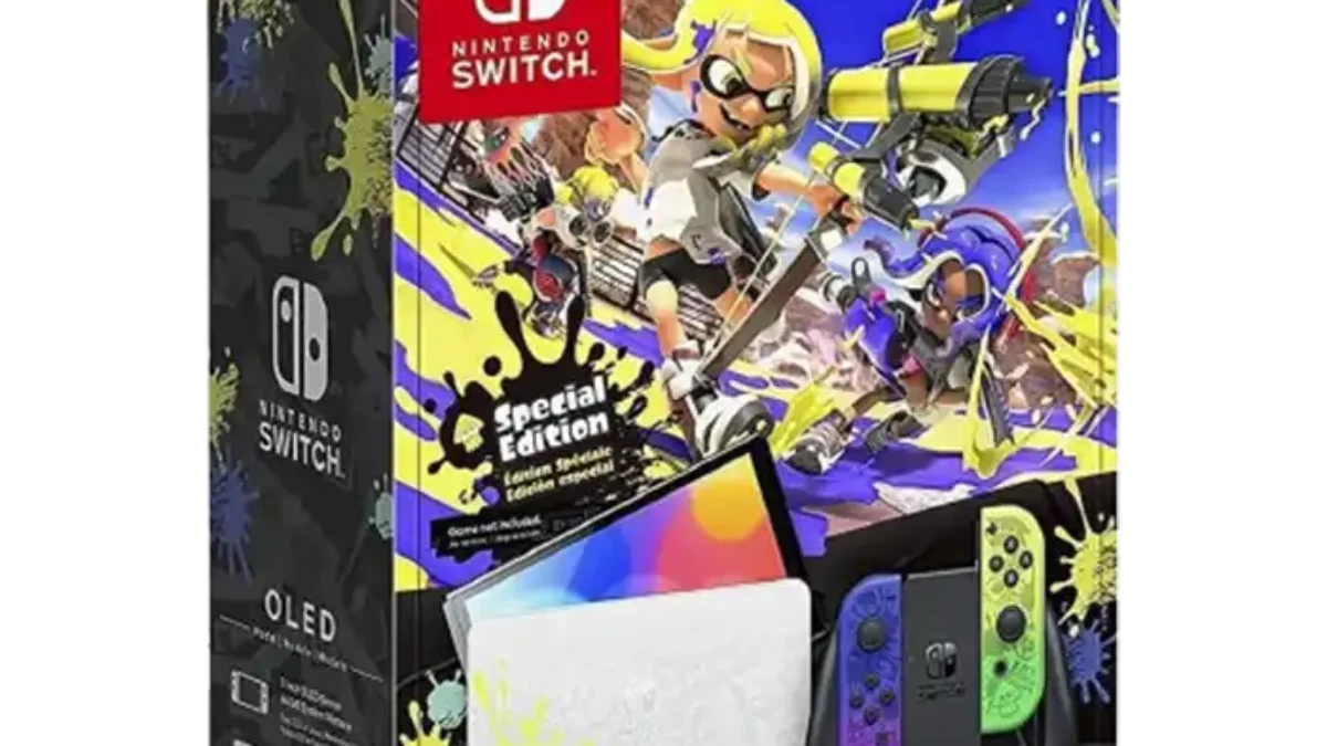 Nintendo Switch OLED Splatoon 3 Special Edition - Hitech Gamez